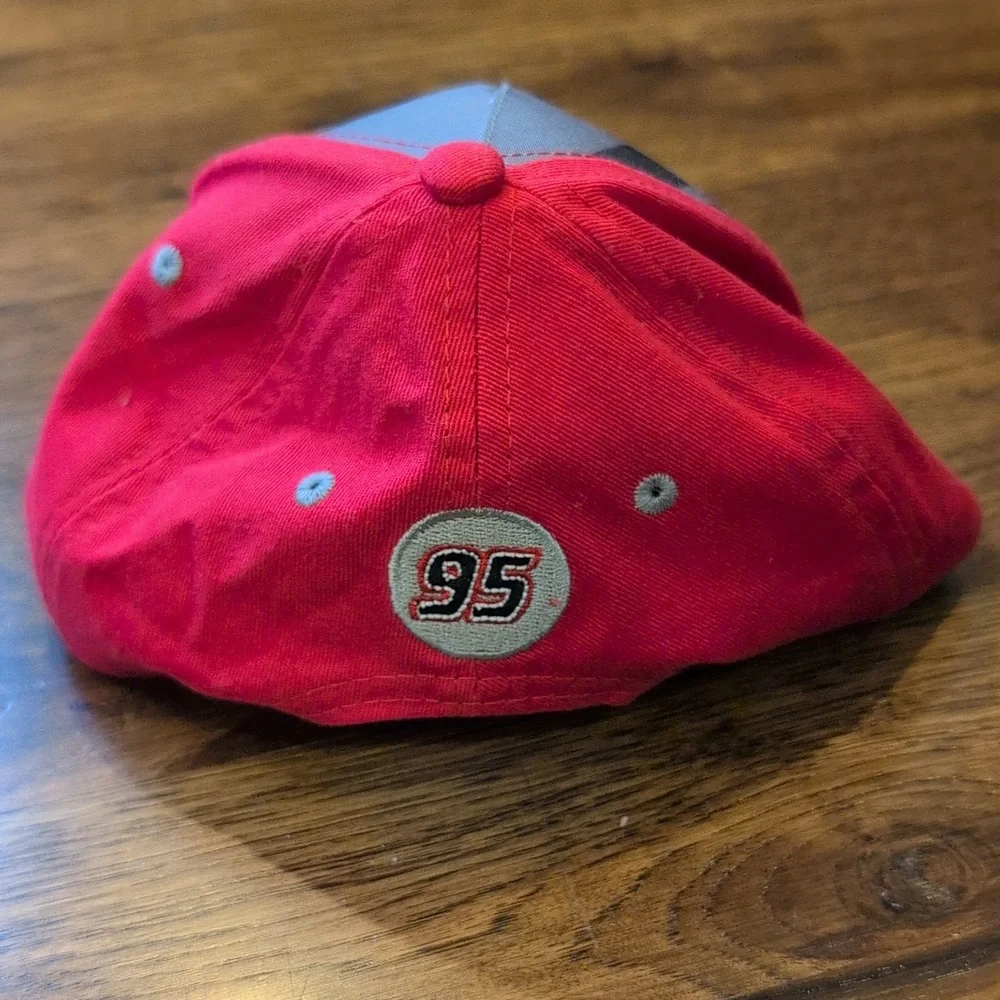 Boys Lightning McQueen snapback baseball hat